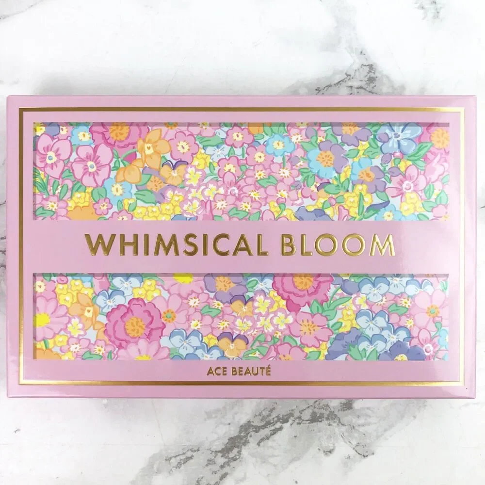 NIB Ace Beaute Whimsical Bloom Eyeshadow Palette Pastel Bright Fairycore